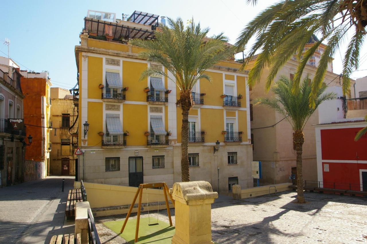 Ferienwohnung Edificio Amarillo En El Barrio Alicante Exterior foto